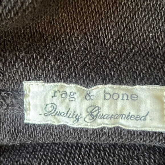 RAG & BONE DETERMINED MICKEY UNISEX SWEATSHIRT BLACK Size Small - Picture 12 of 12